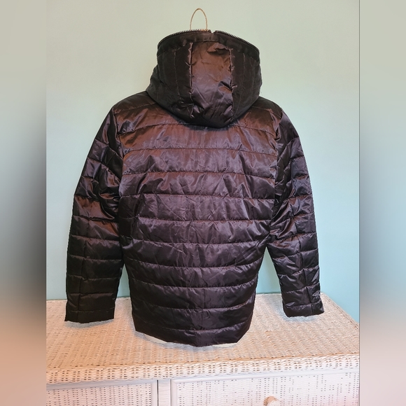 Jeans by Buffalo Full Zip Puffer Coat. Men's Size XL Black - Picture 4 of 11